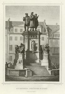 Gutenberg Schoffer og Fust, Frankfort af German School