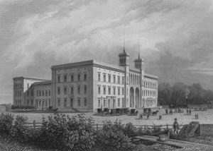 Hamburg Station, Berlin (stålgravering) af German School