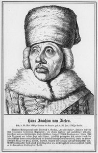 Hans Joachim von Zieten (gravering) af German School