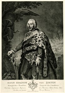 Hans Joachim von Zieten af German School