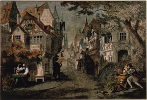 Hans Sachs, Scene 2 fra 