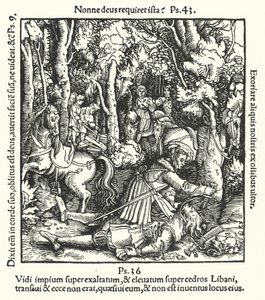 Hans von Hutten dræbt af Ulrich, hertug af Württemberg, 1515 af German School