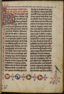 Harley 3973 f.1, beboet initial 