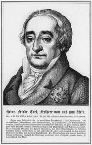Heinrich Friedrich Carl, Freiherr von und zum Stein (gravering) af German School