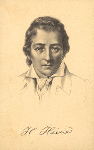 Heinrich Heine (litografi) af German School