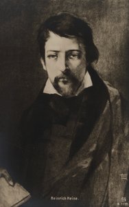 Heinrich Heine (litho) af German School