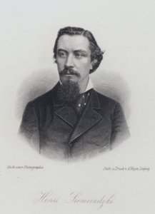 Henryk Siemiradzki, polsk kunstner (gravering) af German School