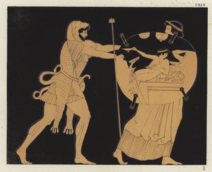 Hercules og Athena af German School