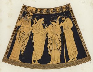 Hercules og Hyllus af German School