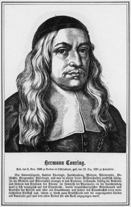Hermann Conring (gravering) af German School
