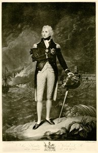 Horatio Lord Nelson, 1884-90 (fototype) af German School
