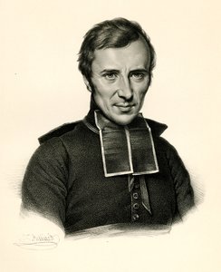 Hugues Felicite Robert de Lamennais af German School