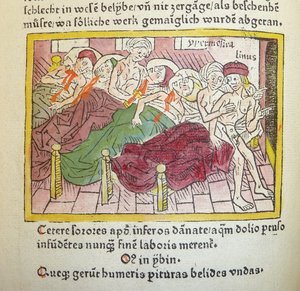 Hypermnestra, Lynceus af German School