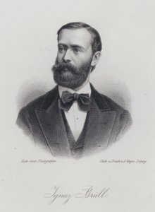Ignaz Brull, moravisk-født østrigsk pianist og komponist (gravering) af German School