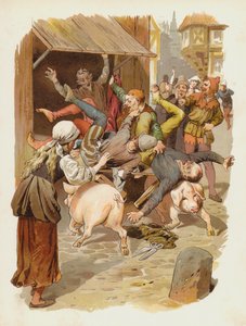Illustration til Till Eulenspiegel af German School