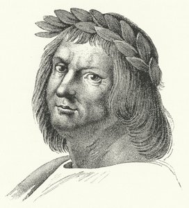 Jacopo Sannazaro, italiensk digter (gravering) af German School