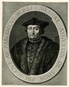 Jacques Auguste de Thou af German School