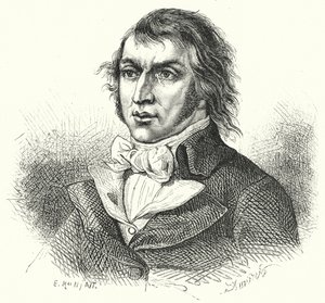 Jean-Lambert Tallien, fransk revolutionær politiker (gravering) af German School