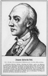 Johann Heinrich Vok (gravering) af German School