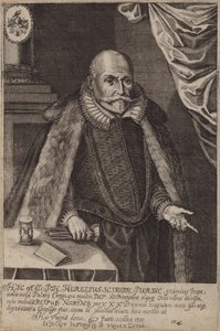 Johann Herel, tysk jurist (gravering) af German School