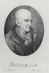Johann Jacob Bodmer (stik) af German School