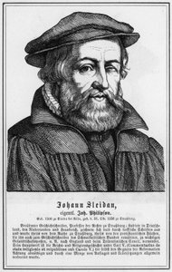 Johann Sleidan (gravering) af German School