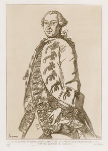 John Sigismund Pfinzing, statsråd for den tyske kejserinde, 1763
