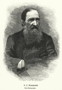 Jozef Ignacy Kraszewski, polsk historiker og romanforfatter (litho) af German School