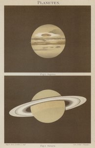 Jupiter og Saturn af German School
