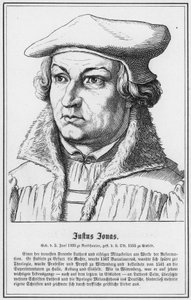 Justus Jonas (gravering) af German School