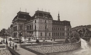 Kaiserbad (litho) af German School