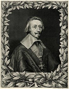 Kardinal Armand Jean Duplessis af German School