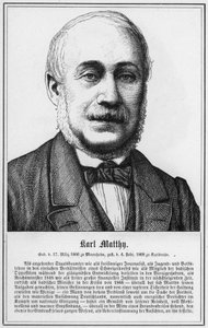 Karl Matthy (gravering) af German School