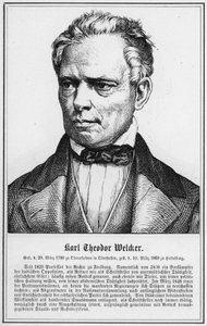 Karl Theodor Welcker (gravering) af German School