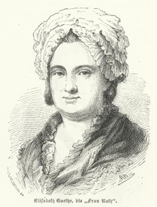 Katharina Elisabeth Goethe, mor til den tyske forfatter Johann Wolfgang Goethe af German School