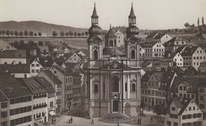 katolske kirke (litho) af German School
