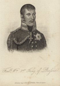 Kong Frederik Vilhelm III af Preussen af German School