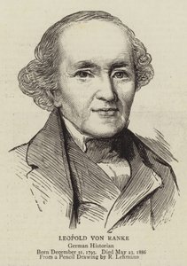 Leopold von Ranke (gravering) af German School