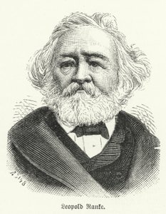 Leopold von Ranke, tysk historiker (litho) af German School