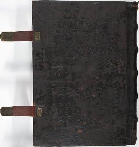 Lewis E 161, Missal, bagside, Franconia, muligvis Forchheim, Tyskland af German School