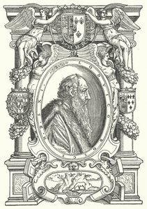 Ludovico Dolce, italiensk forfatter, maleriteoretiker og humanist (gravering) af German School