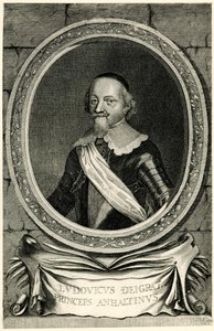 Ludwig Prins af Anhalt af German School