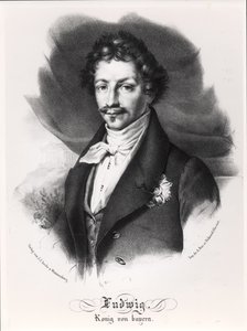Ludwig I af Bayern (25. august 1786 - 29. februar 1868) af German School