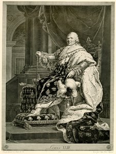 Ludvig XVIII. af German School