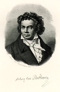 Ludwig van Beethoven, 1884-90 af German School