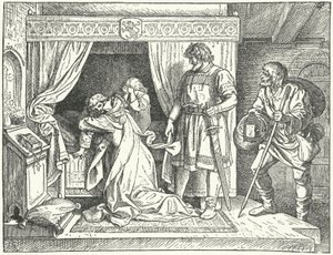 Margaret af Sicilien, datter af den hellige romerske kejser Frederik II, forlod sine sønner efter at have opdaget utroskab af sin mand, Albert den Degenererede, markgreve af Meissen af German School