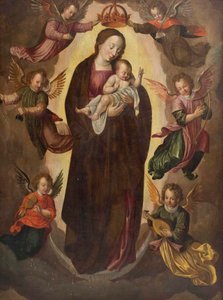 Mary Queen ca1600 af German School