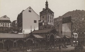 Markedsplads (litho) af German School