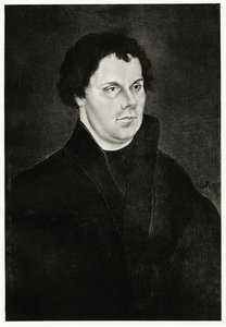 Martin Luther, 1884-90 (fototype) af German School