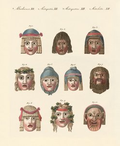 De gamles masker af German School